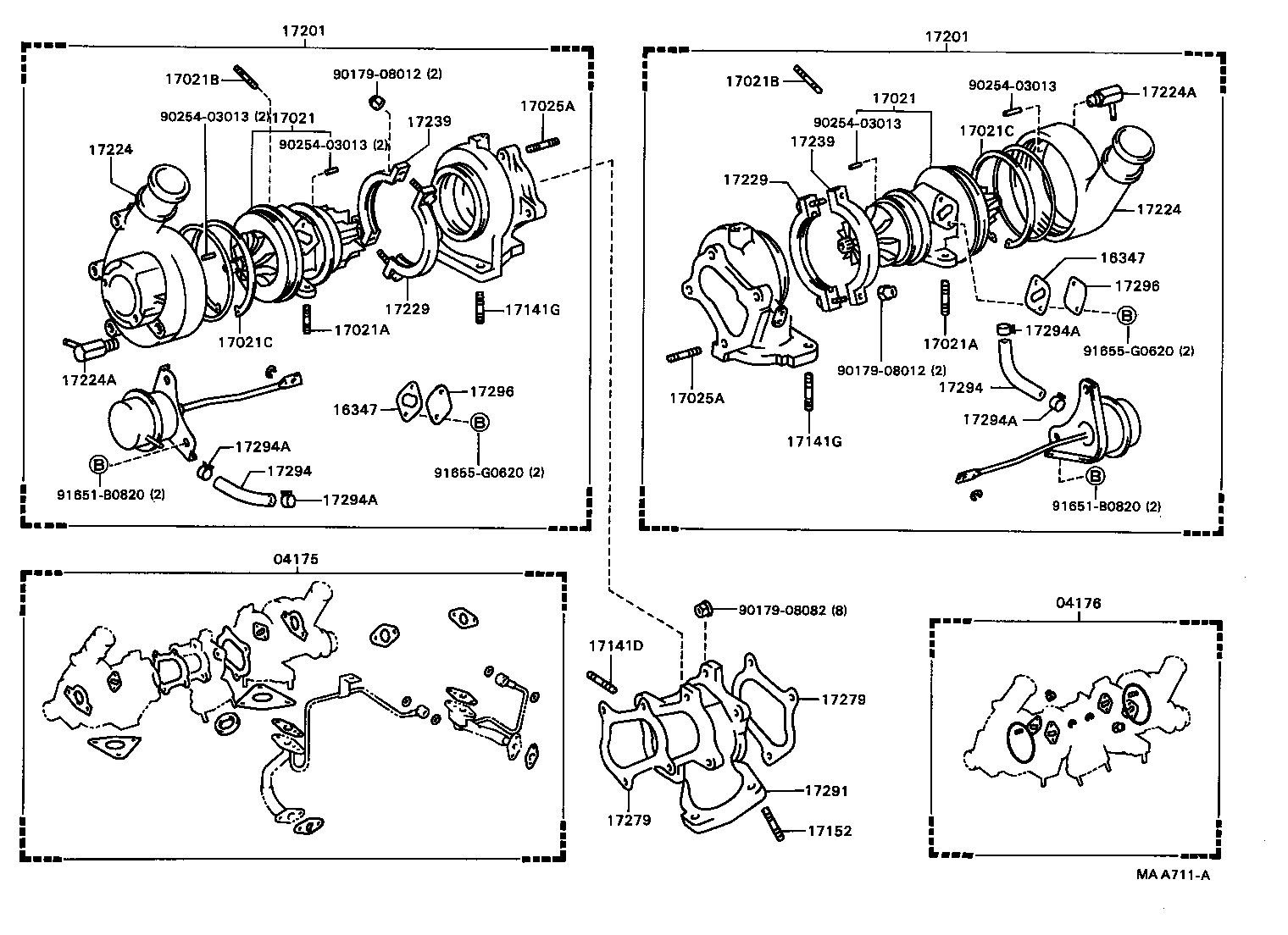 17118-88340 STAY, MANIFOLD product image