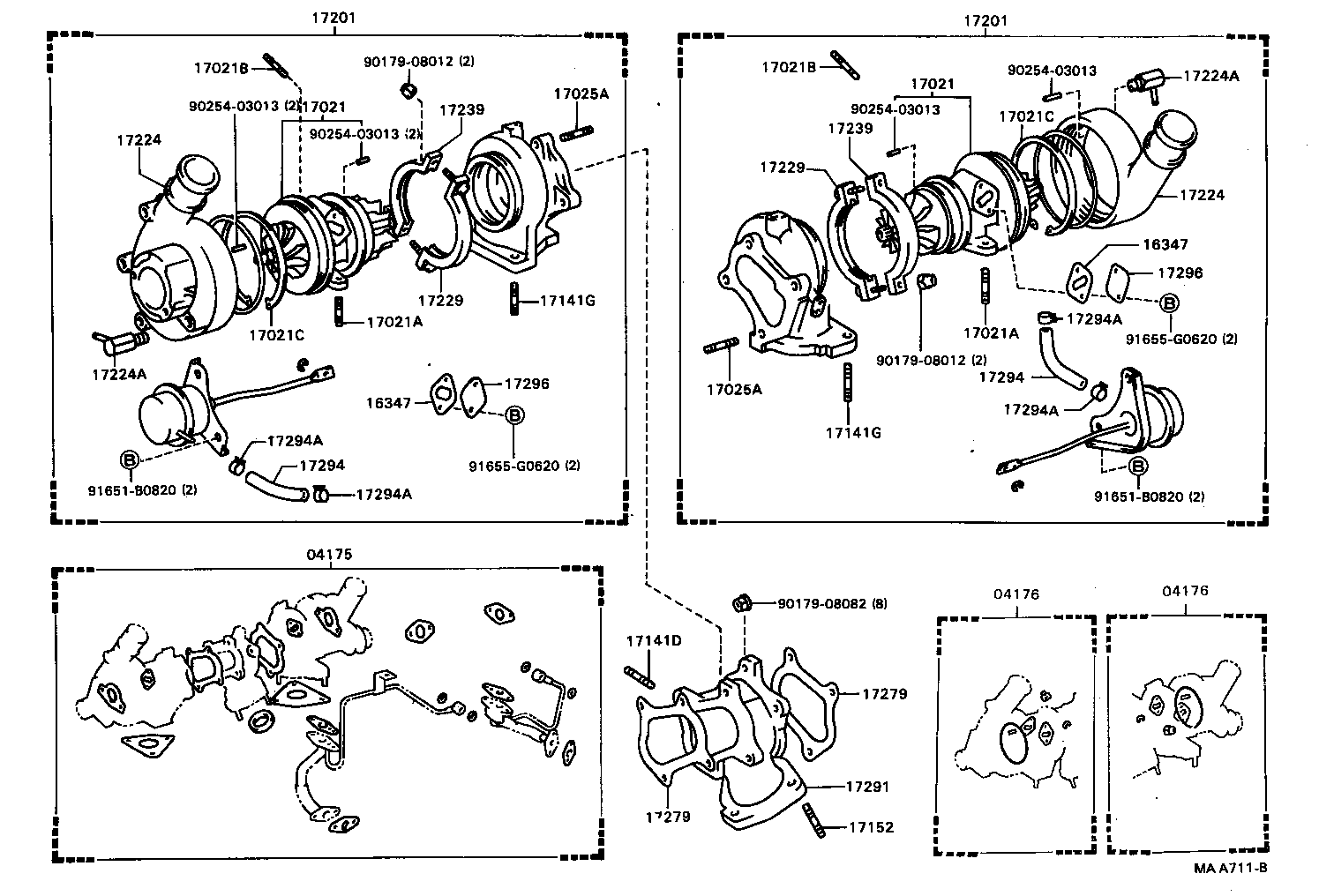 17069-70010 STATOR SUB-ASSY, CLUTCH product image