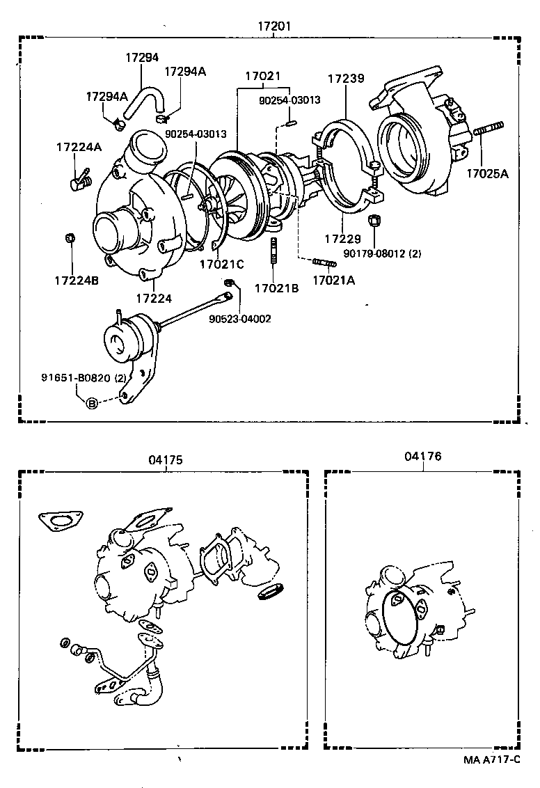 17168-35030 INSULATOR, EXHAUST MANIFOLD HEAT, NO.2 product image