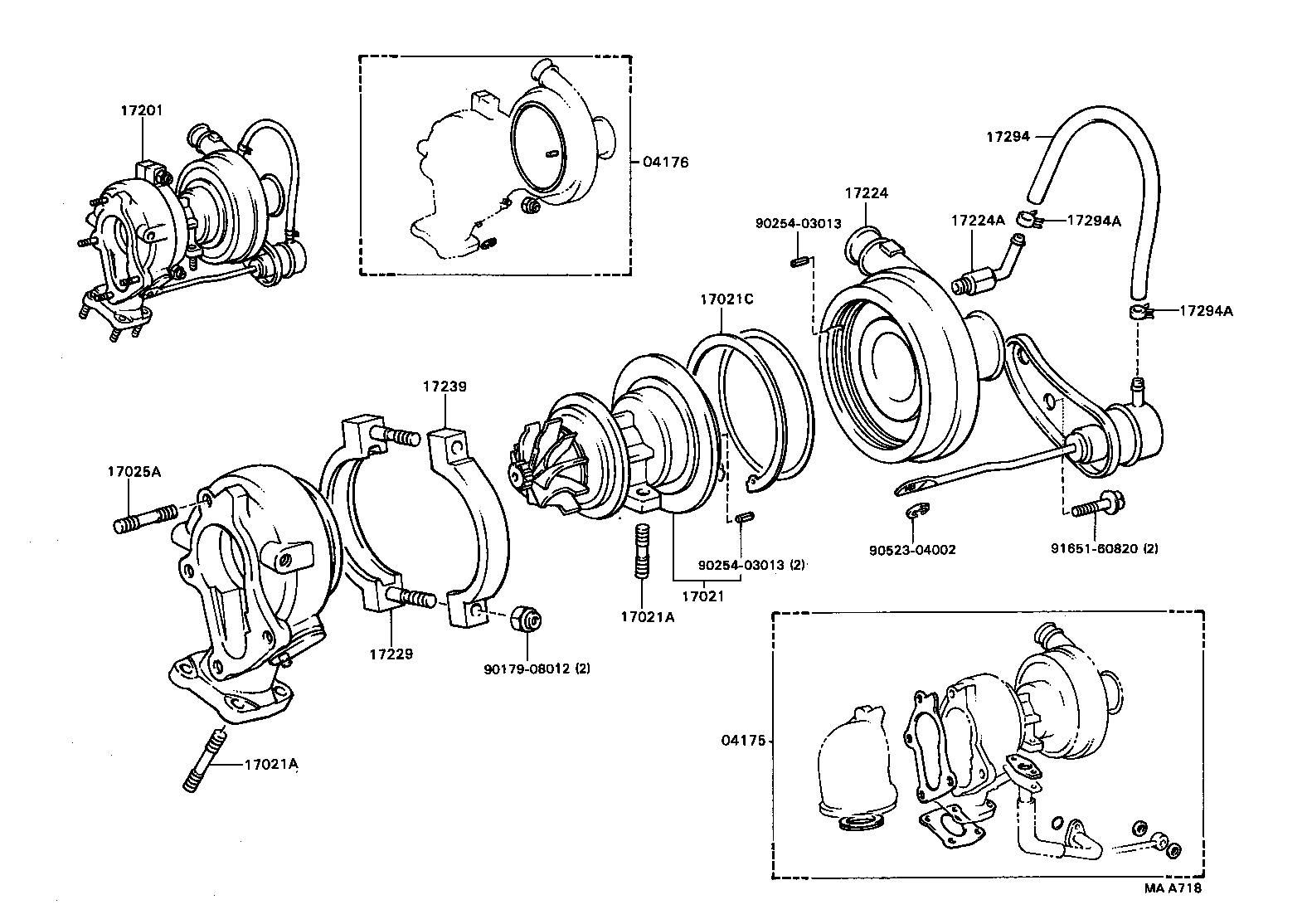 17101-55010 MANIFOLD, INTAKE product image