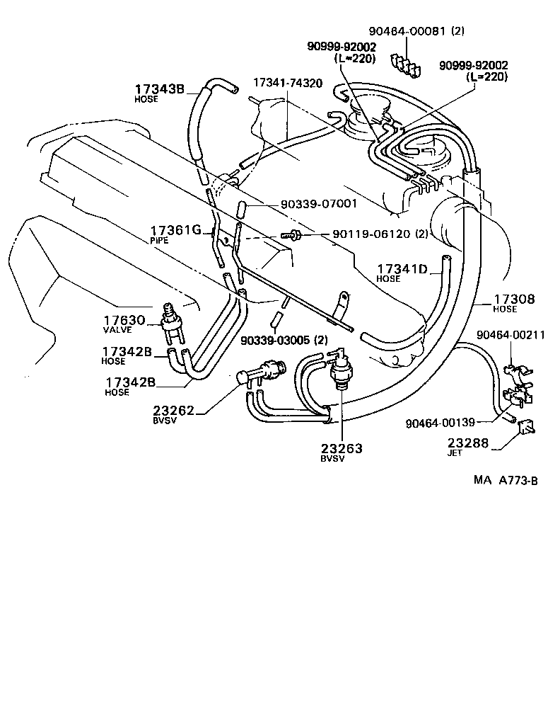 Thumbnail 2 for 17342-07010