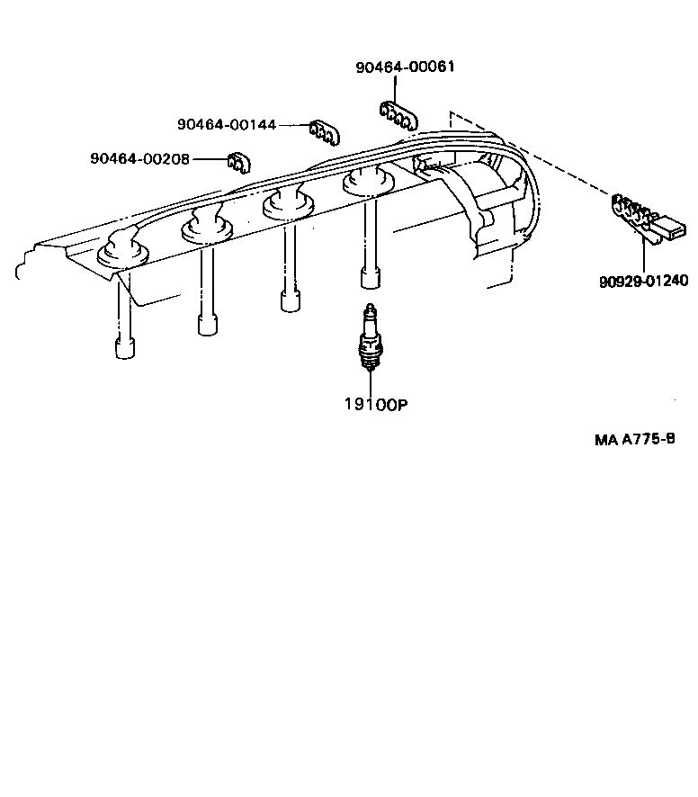 19590-62020 CORD, COIL RESISTIVE product image