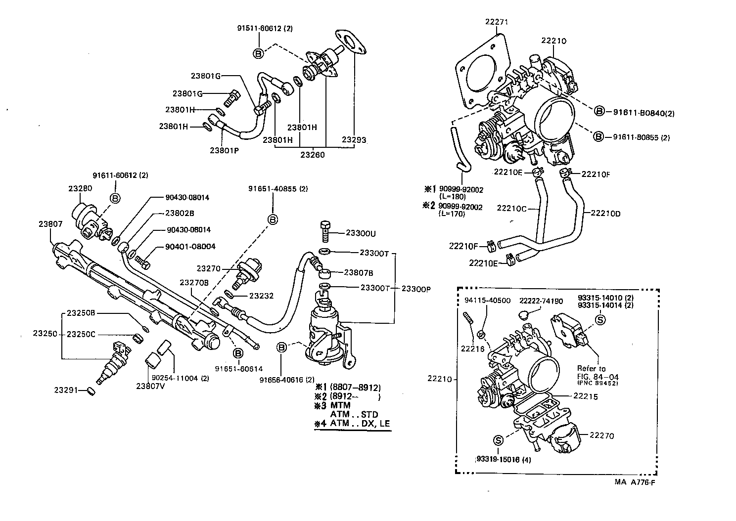 Toyota 23206-74480 BRACKET, FUEL PUMP