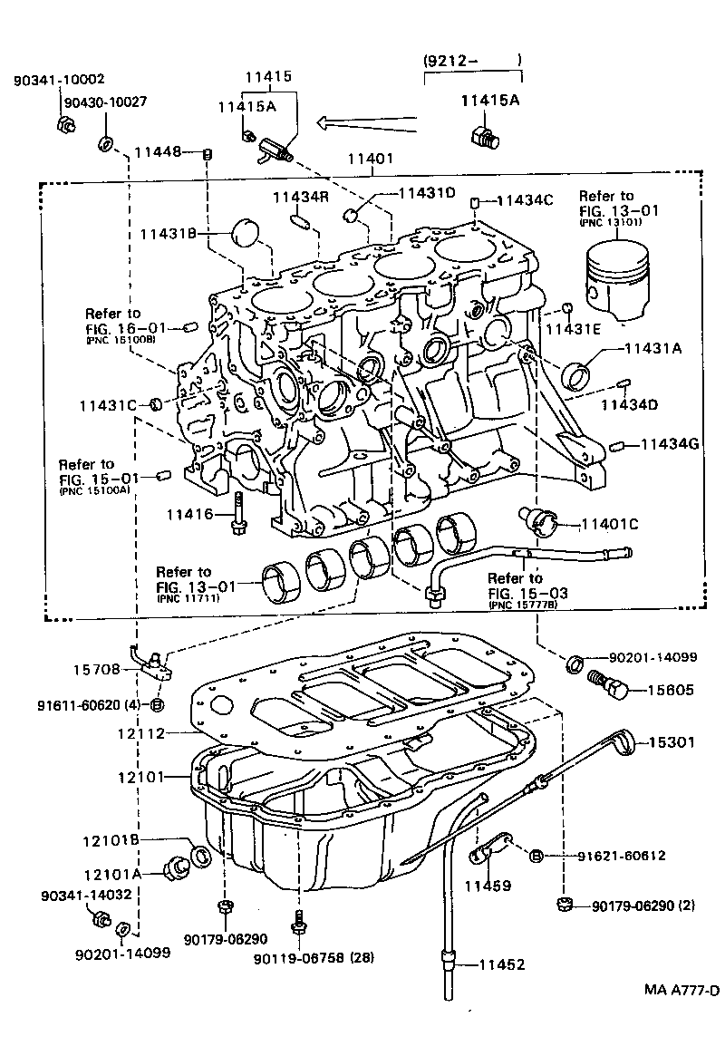 12101-62042 PAN SUB-ASSY, OIL product image