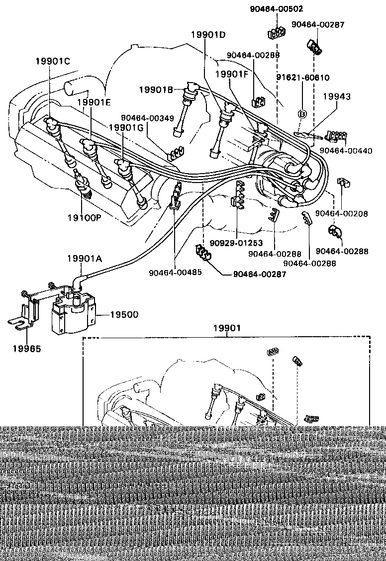 19590-62050 CORD, COIL RESISTIVE product image