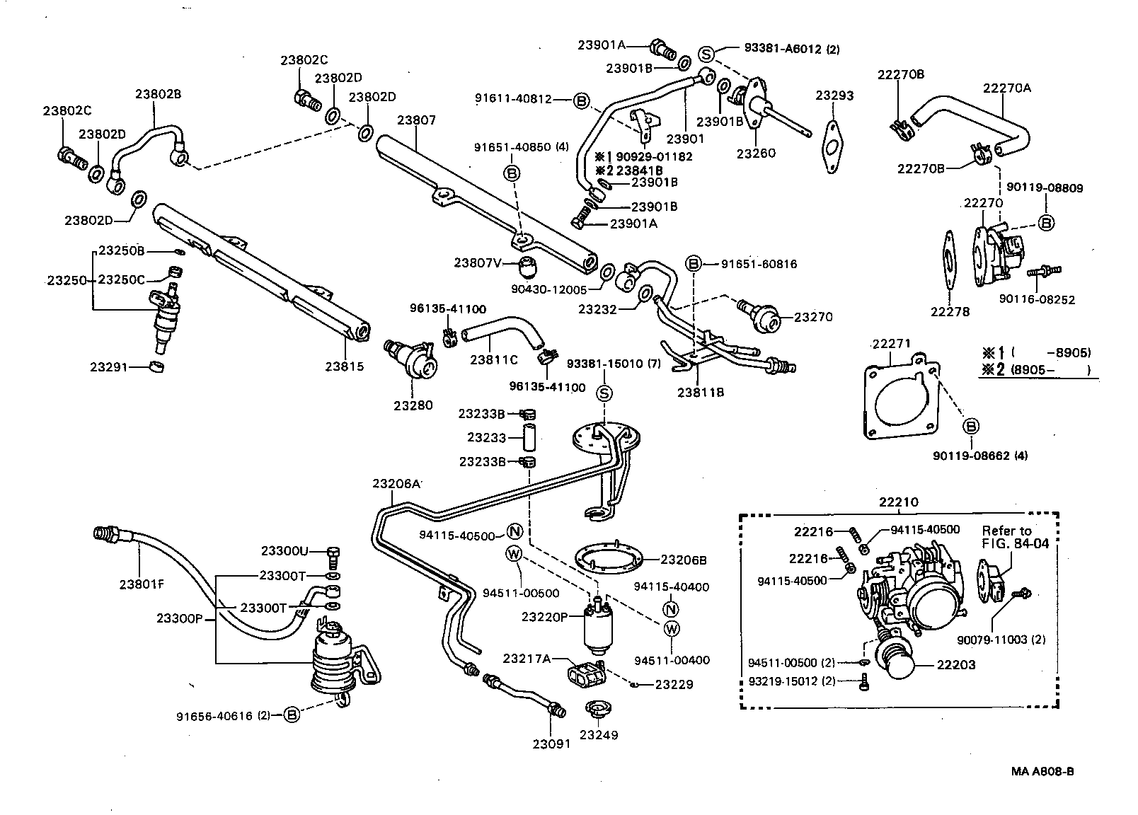 22210-62040 BODY ASSY, THROTTLE product image