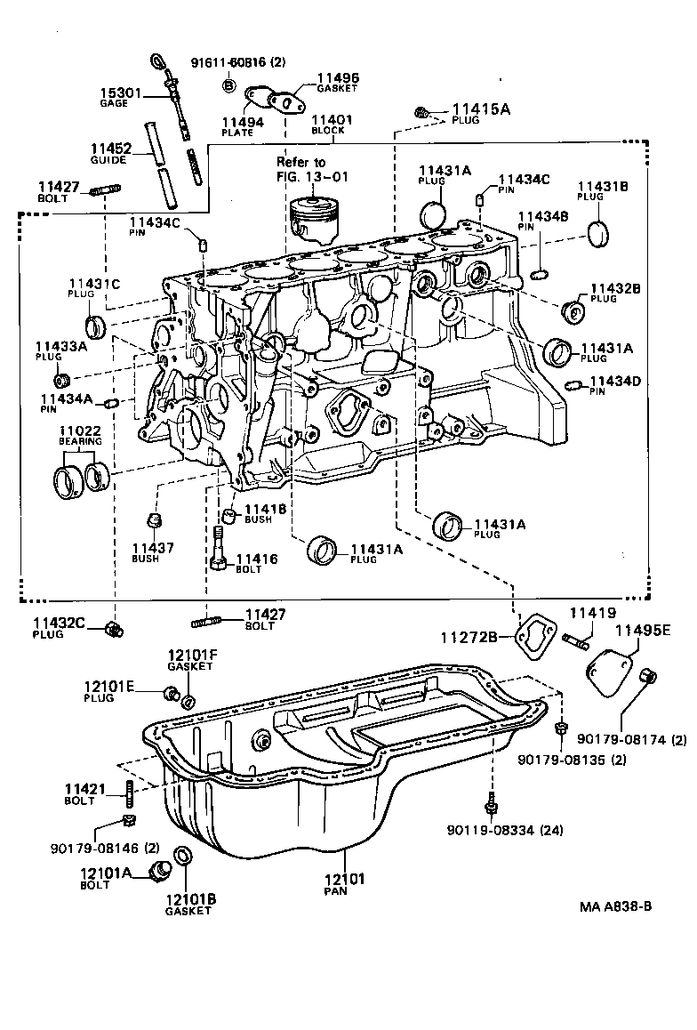 11495-41010 PLUG, PLATE product image
