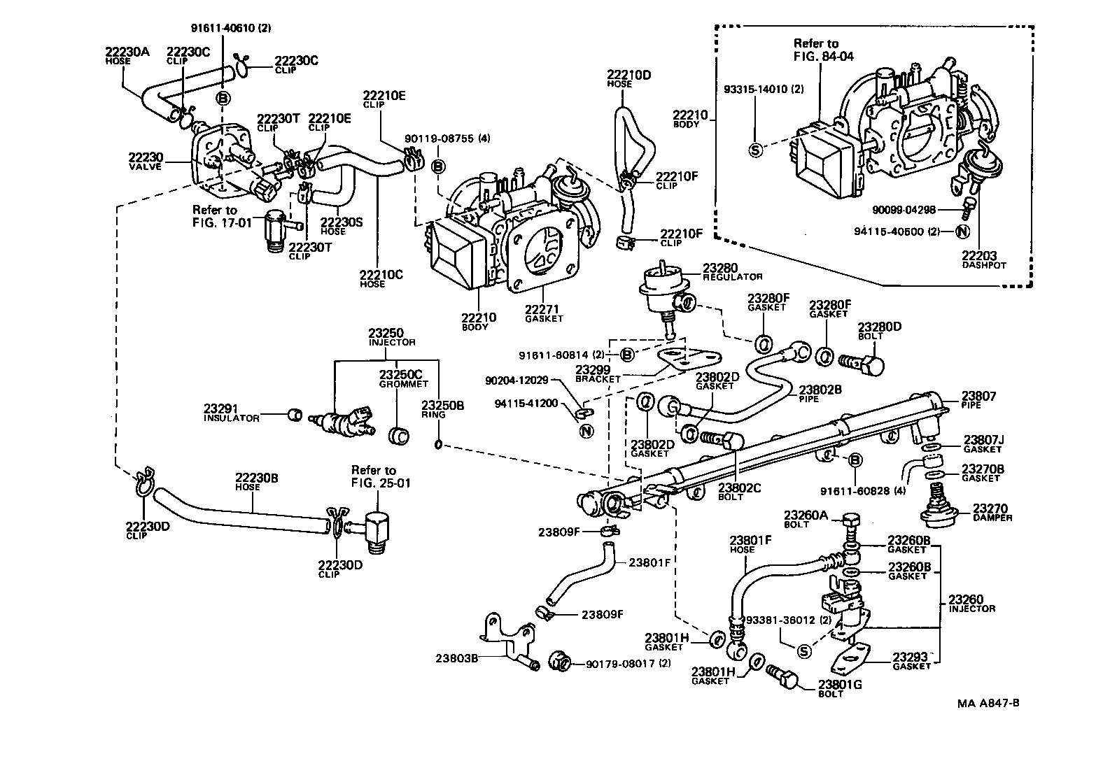 22271-70020 GASKET, THROTTLE BODY product image
