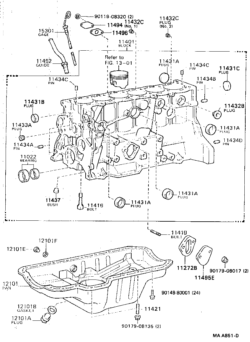 11495-41010 PLUG, PLATE product image