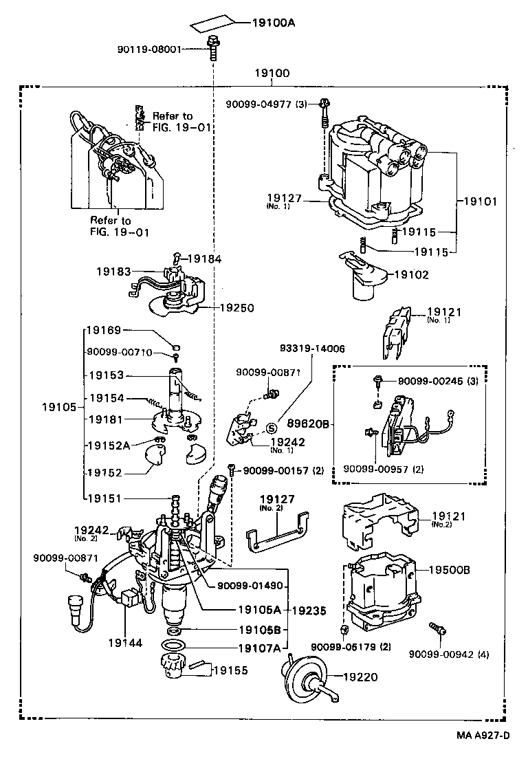 19144-72040 LEAD, DISTRIBUTOR BREAKER product image
