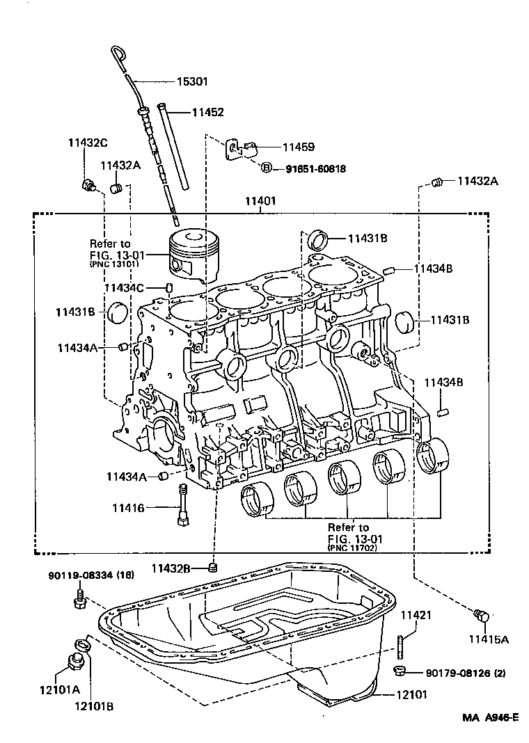 11448-67010 ORIFICE, CYLINDER BLOCK OIL product image