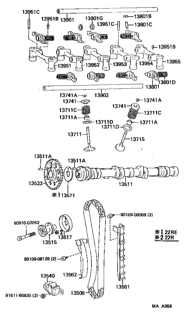 13511-56050 CAMSHAFT product image