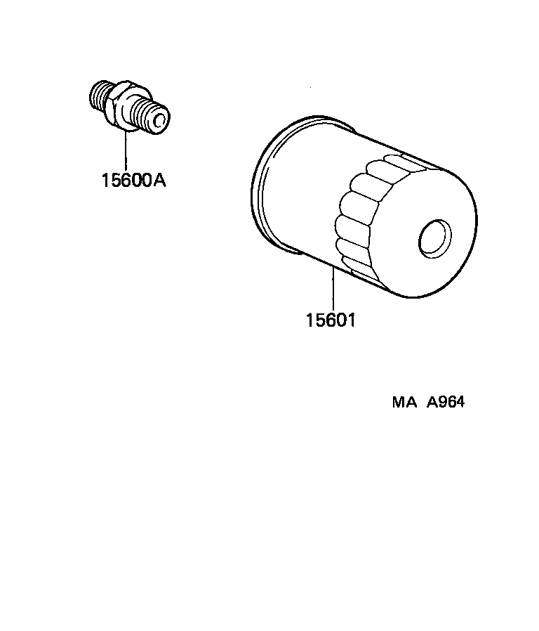 90404-19017 UNION(FOR OIL FILTER) product image