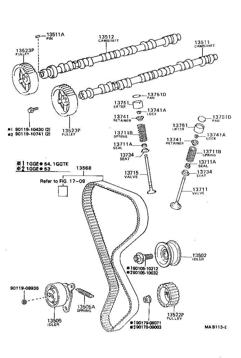 13501-46020 CAMSHAFT product image