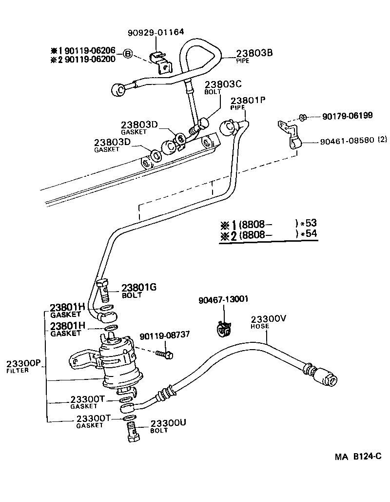 22271-74062 GASKET, THROTTLE BODY product image