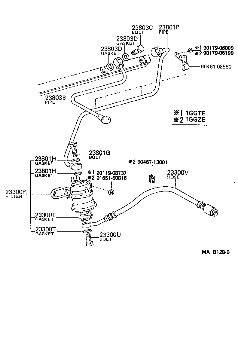 22271-74062 GASKET, THROTTLE BODY product image