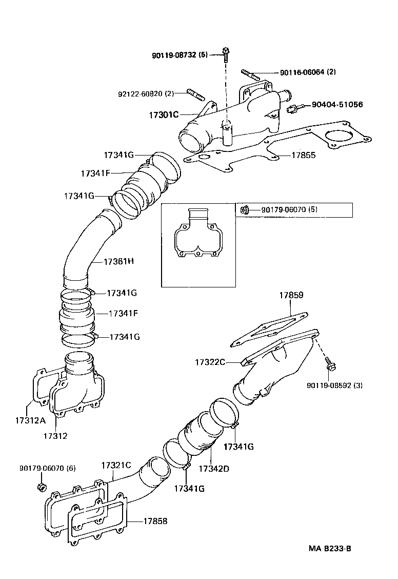 17700-46080 CLEANER ASSY, AIR product image