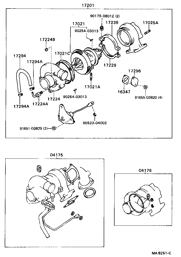 17139-70040 STAY, MANIFOLD, NO.2 product image