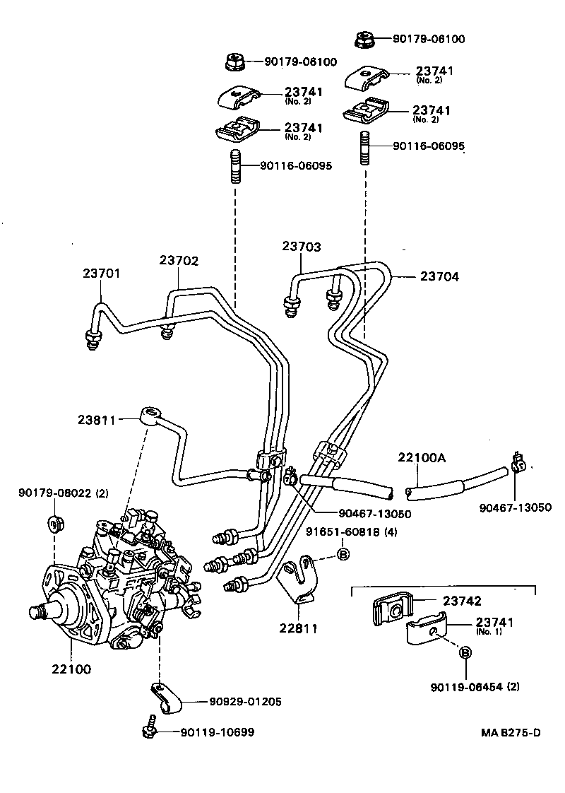 22100-54820 PUMP ASSY, INJECTION OR SUPPLY product image