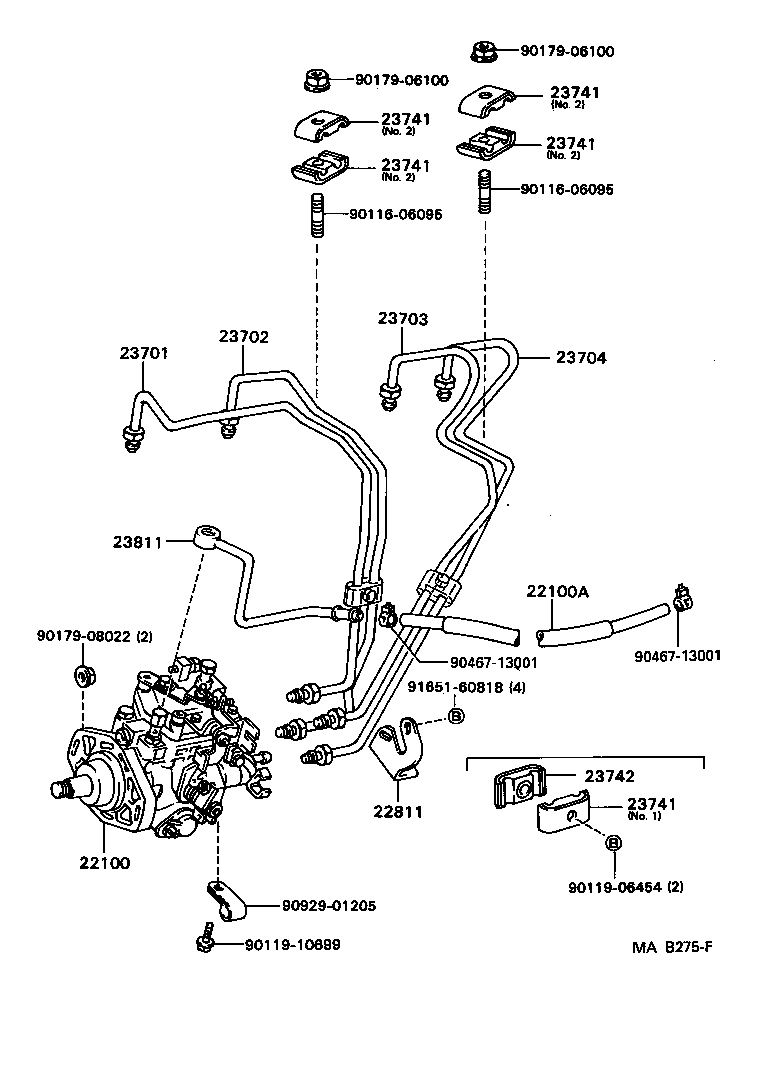 22100-54890 PUMP ASSY, INJECTION OR SUPPLY product image