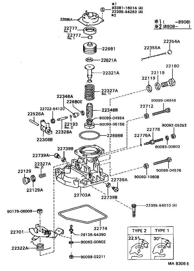 22101-54200 HOUSING SUB-ASSY, INJECTION PUMP product image
