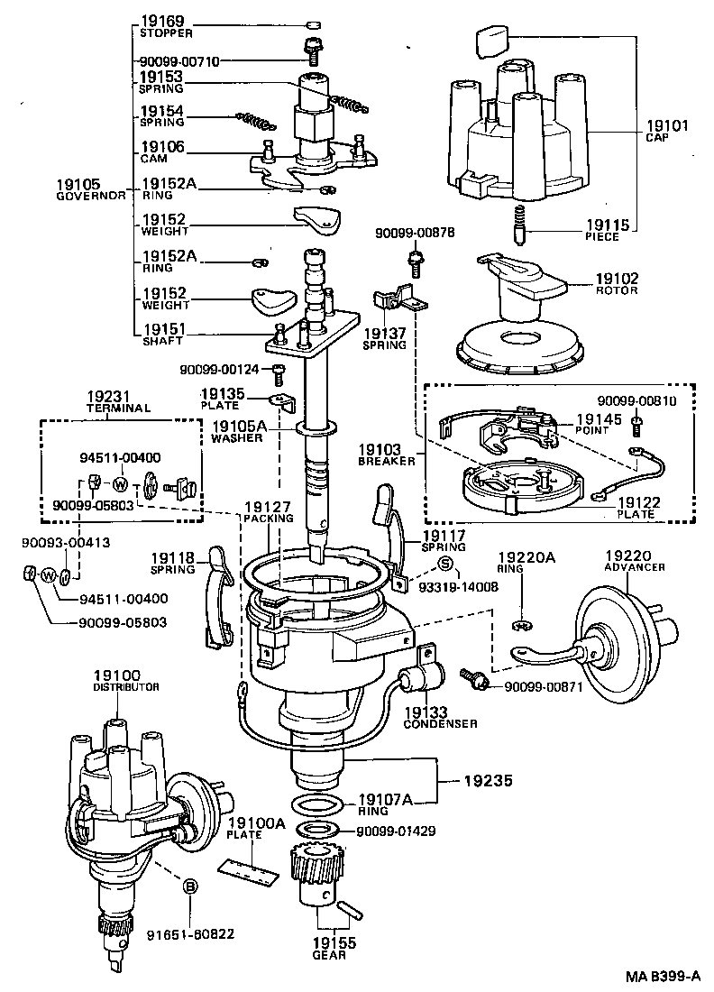 19235-73030 HOUSING, DISTRIBUTOR product image