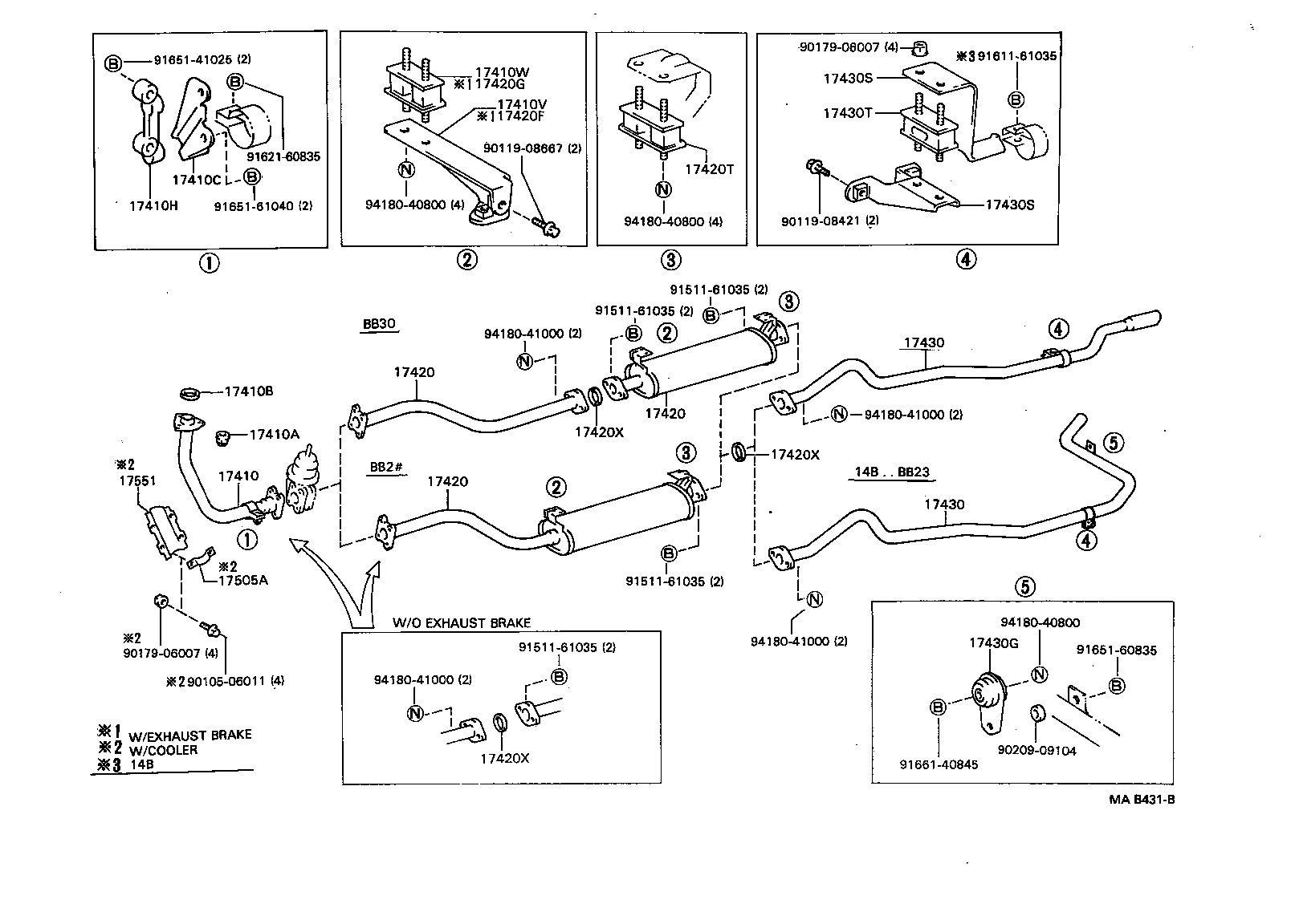 17405-56220 PIPE ASSY, EXHAUST, TAIL product image