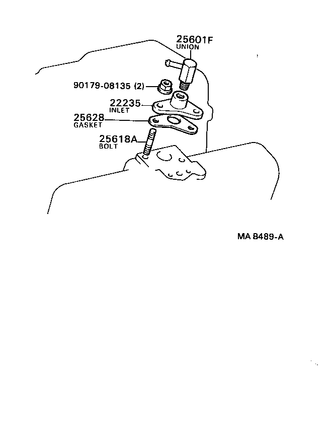 25627-42040 GASKET, EGR VALVE product image
