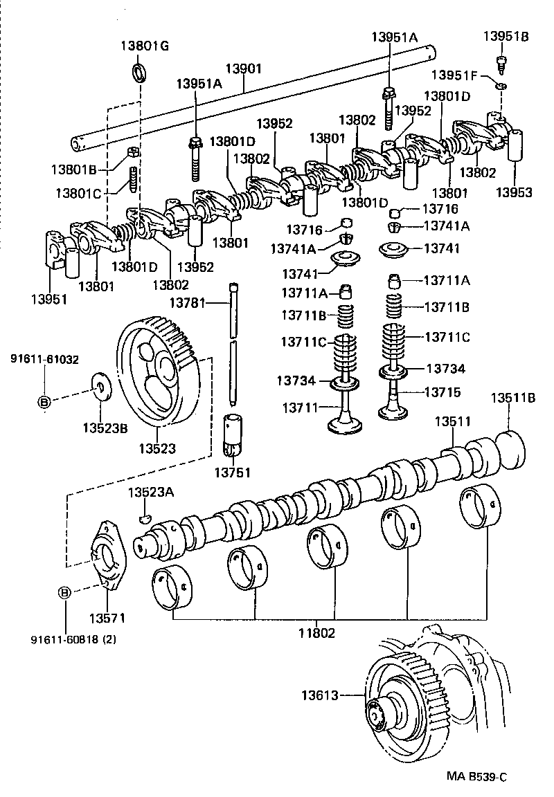 13715-58040 VALVE, EXHAUST product image