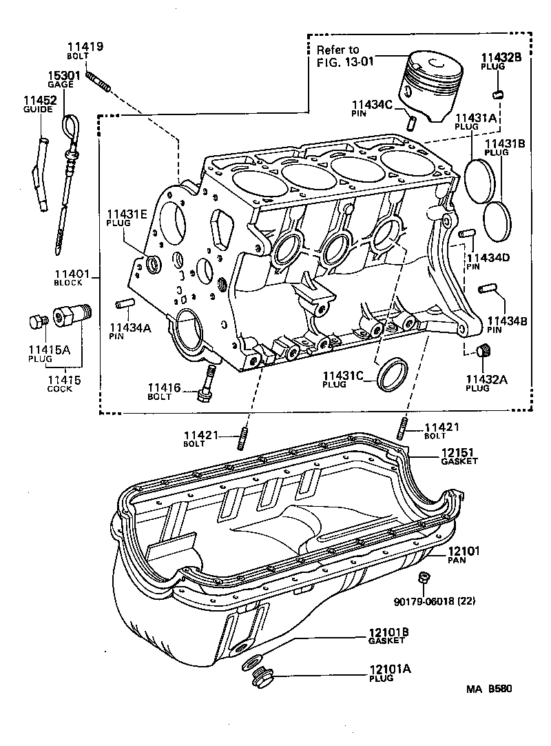 12101-64150 PAN SUB-ASSY, OIL product image