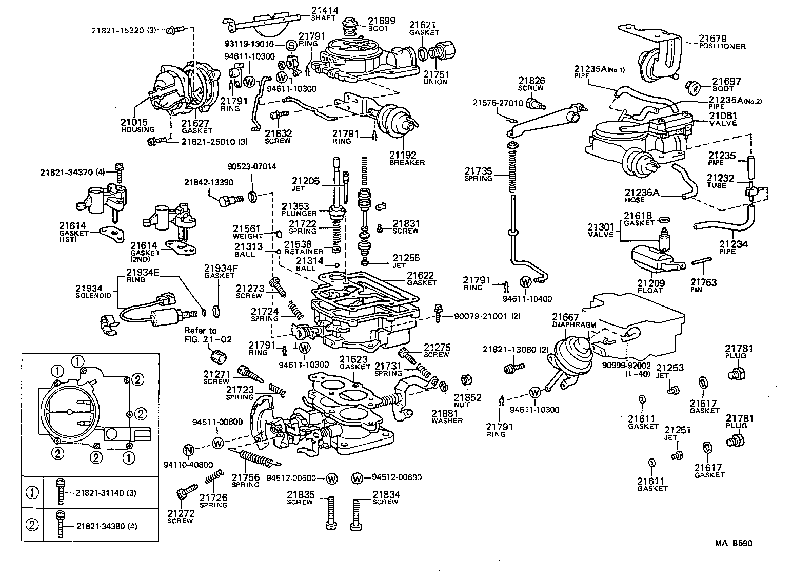 21015-13730 HOUSING SUB-ASSY, COIL product image