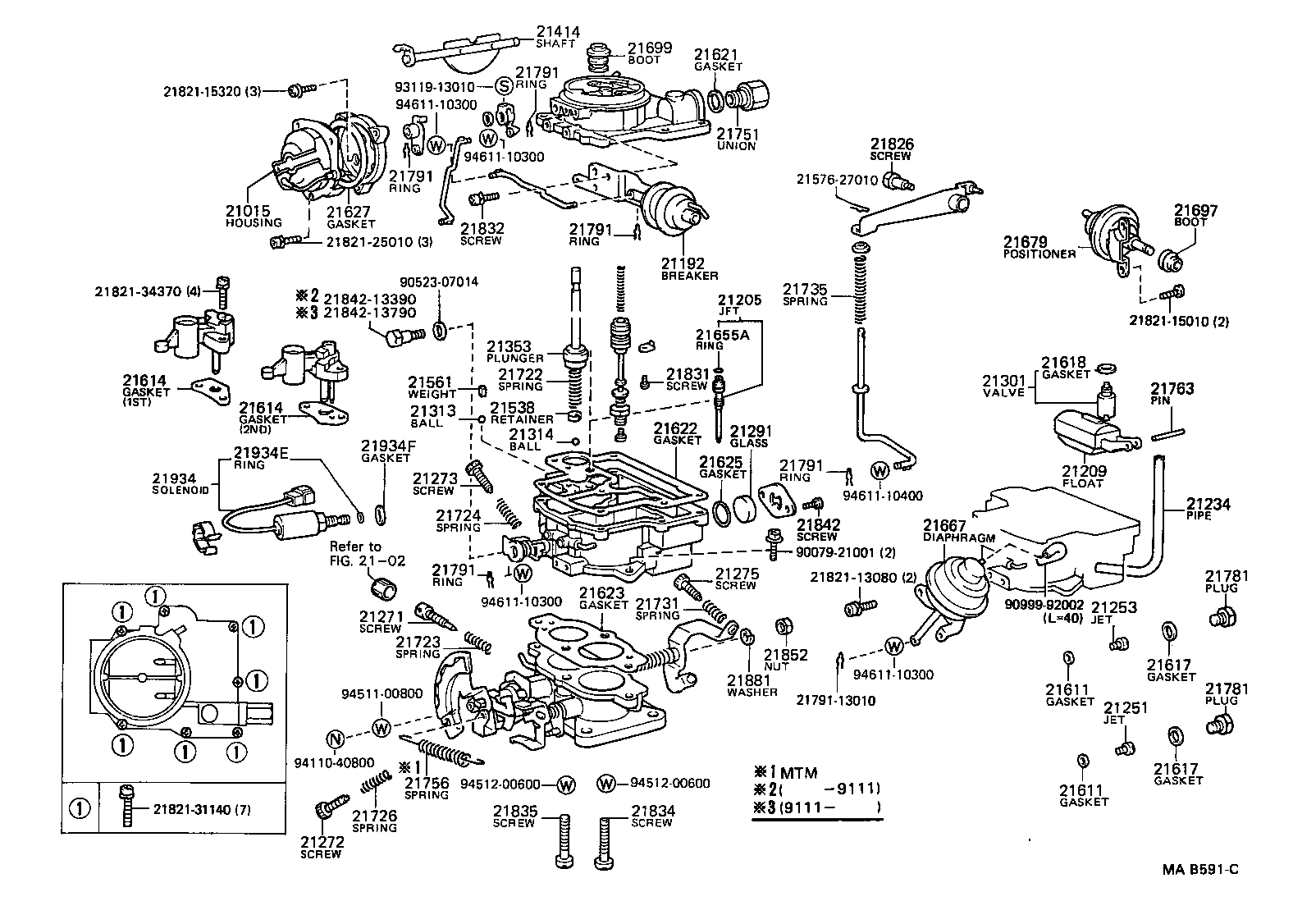 21015-13730 HOUSING SUB-ASSY, COIL product image