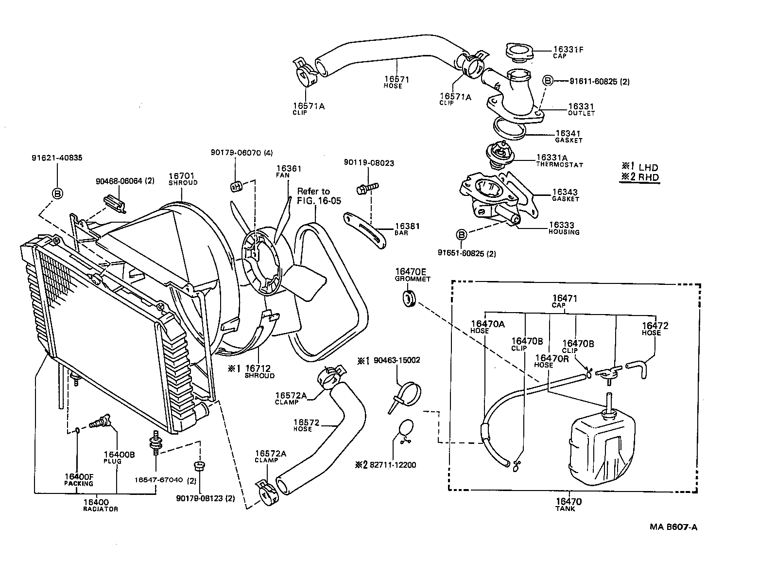 16304-13020 OUTLET, WATER product image