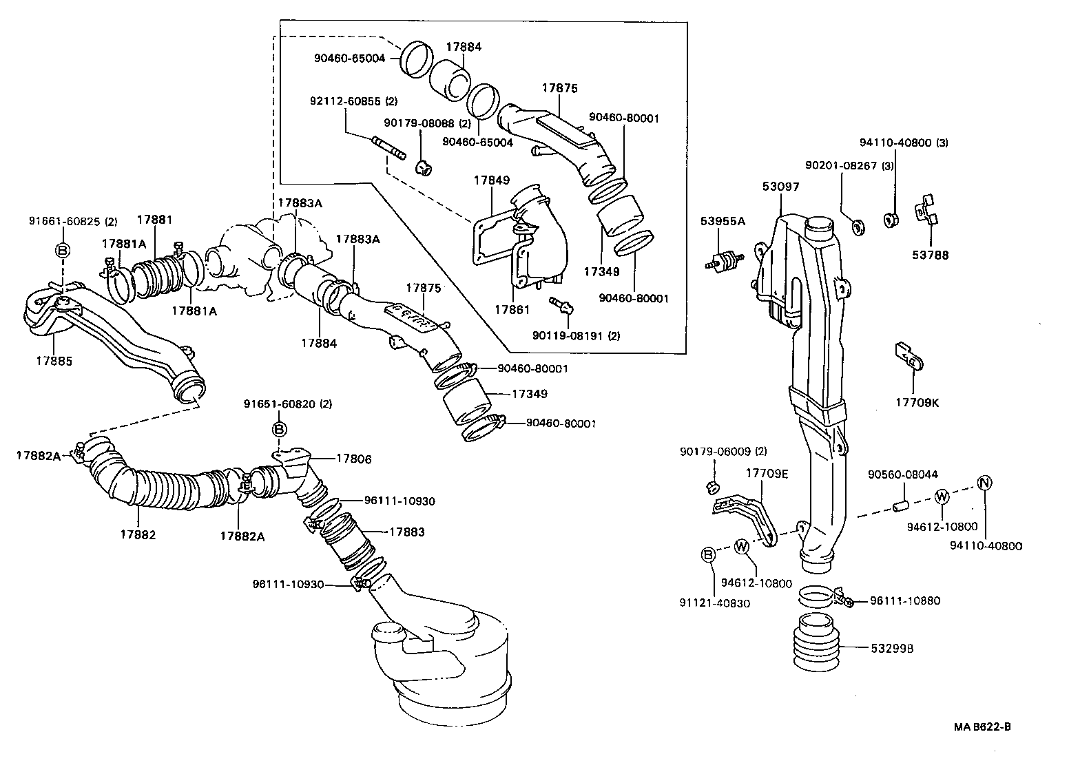 17700-56490 CLEANER ASSY, AIR product image