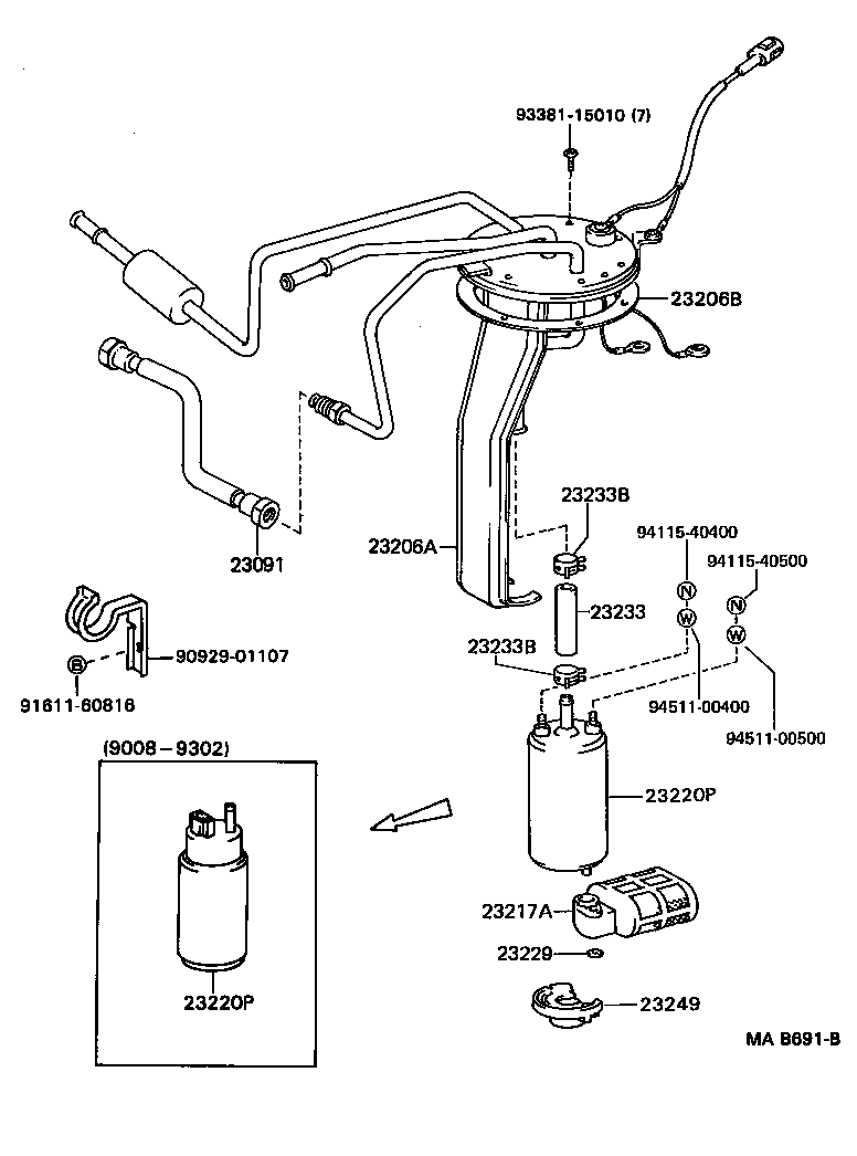 22210-73060 BODY ASSY, THROTTLE product image
