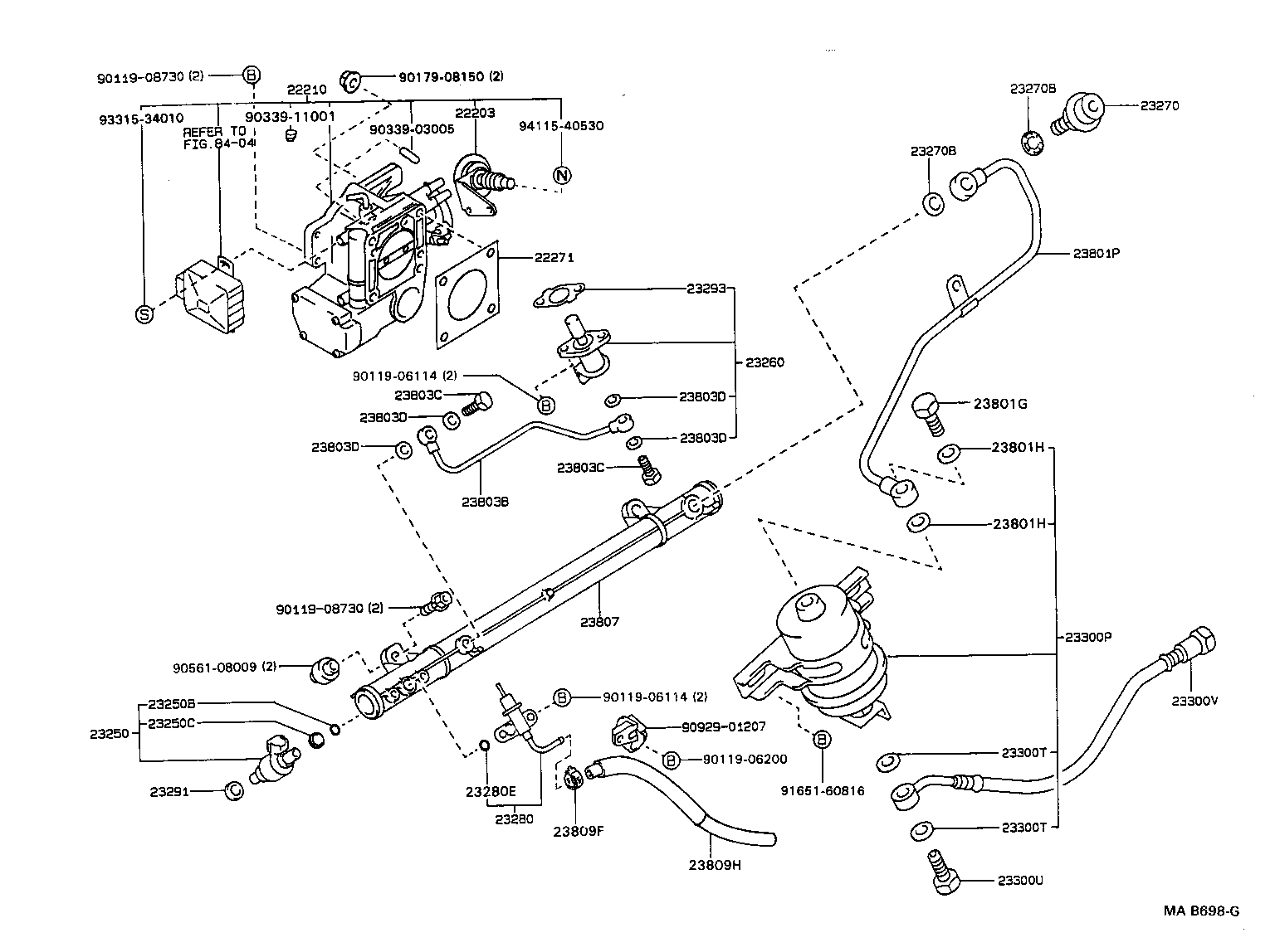 22210-42220 BODY ASSY, THROTTLE product image