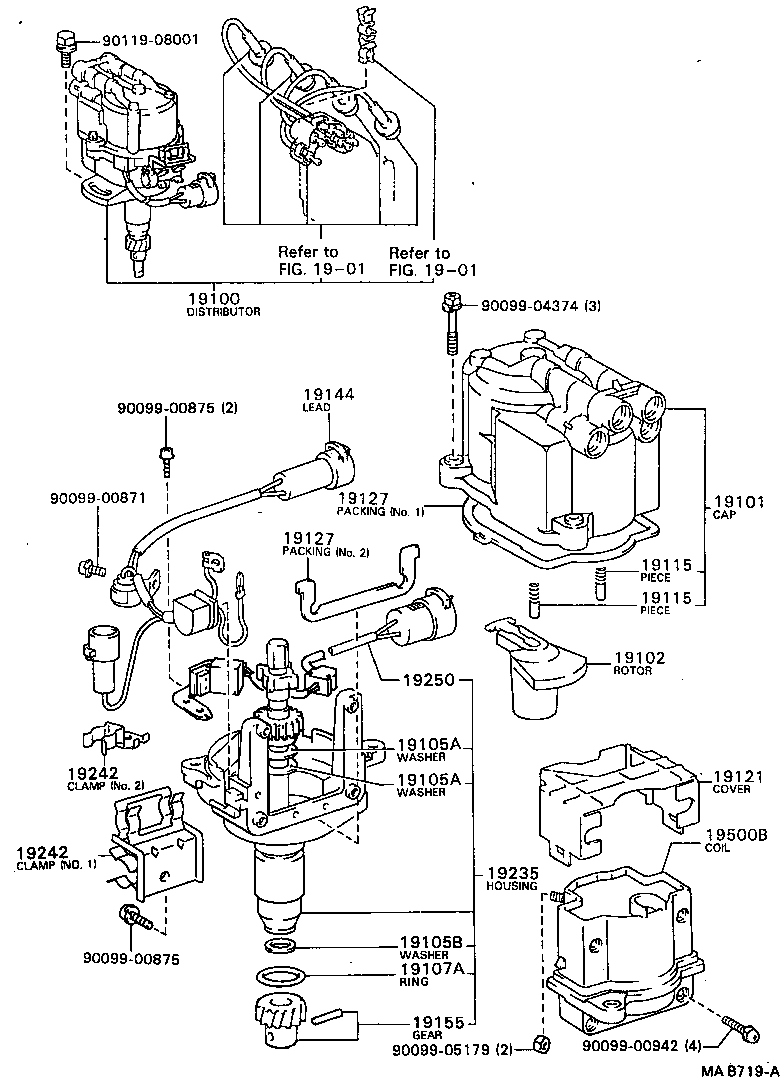 19250-73010 GENERATOR ASSY, SIGNAL product image