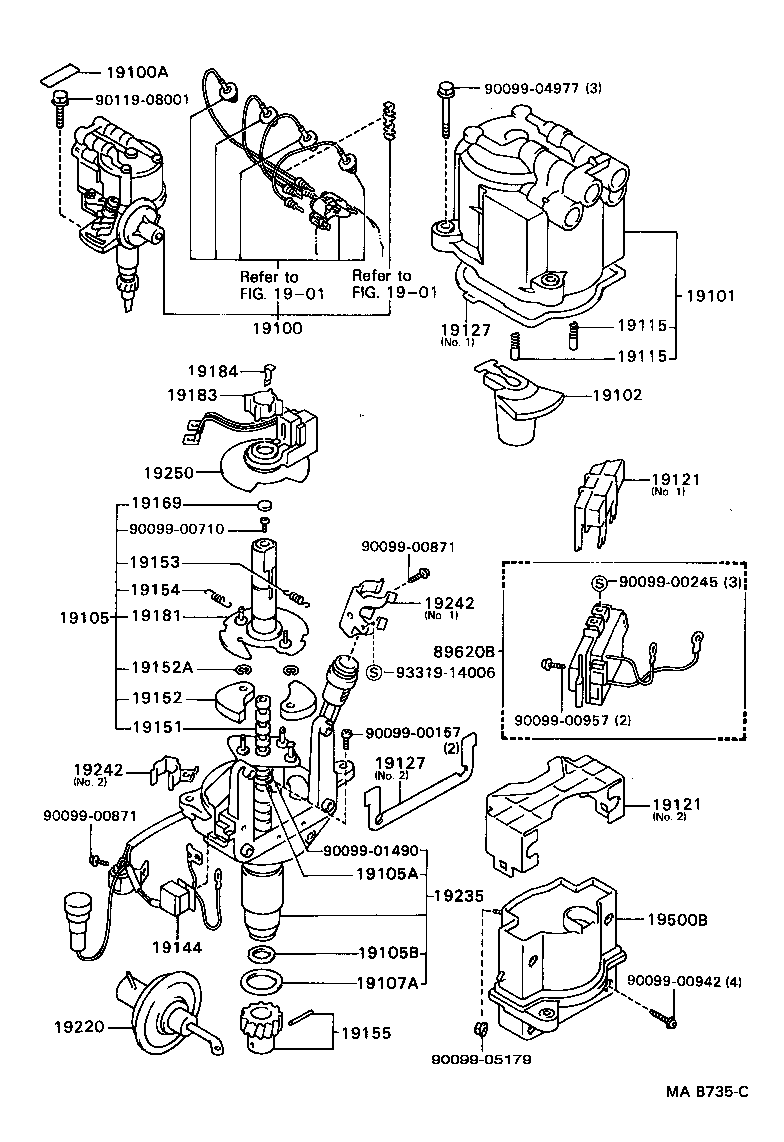 19235-73100 HOUSING, DISTRIBUTOR product image