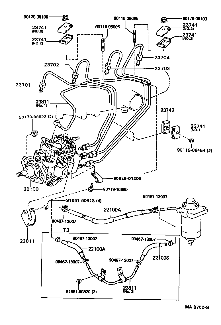 22100-5B170 PUMP ASSY, INJECTION OR SUPPLY product image