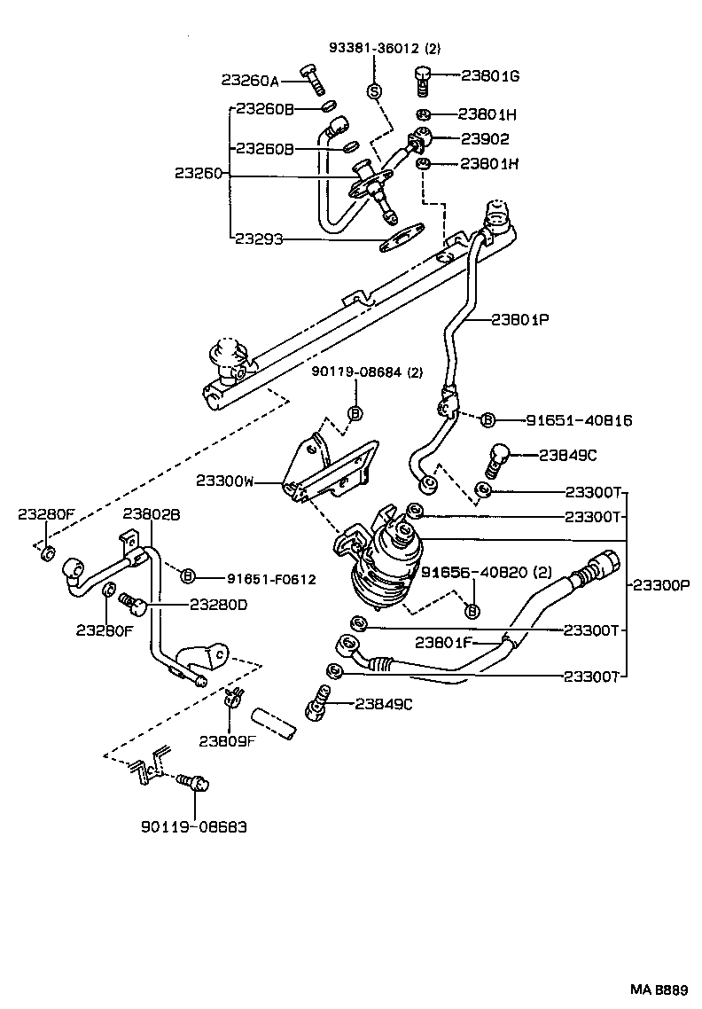 22271-70020 GASKET, THROTTLE BODY product image
