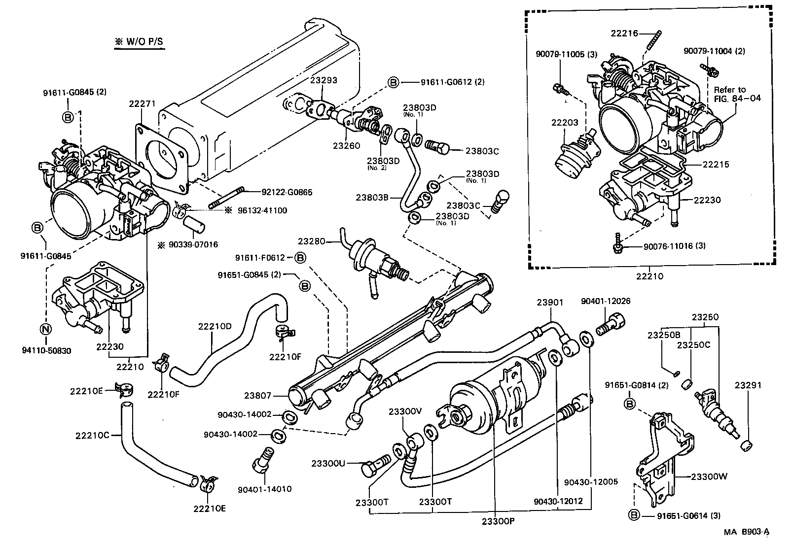 23091-35070 TUBE SUB-ASSY, FUEL PUMP product image
