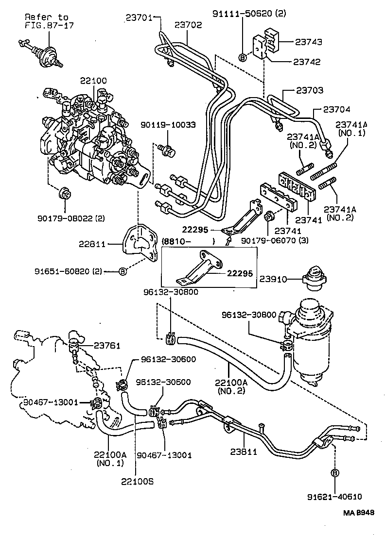 23910-64010 HEATER ASSY, FUEL product image