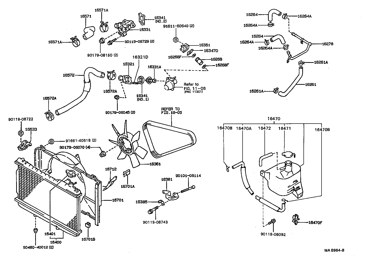 16400-70241 RADIATOR ASSY product image