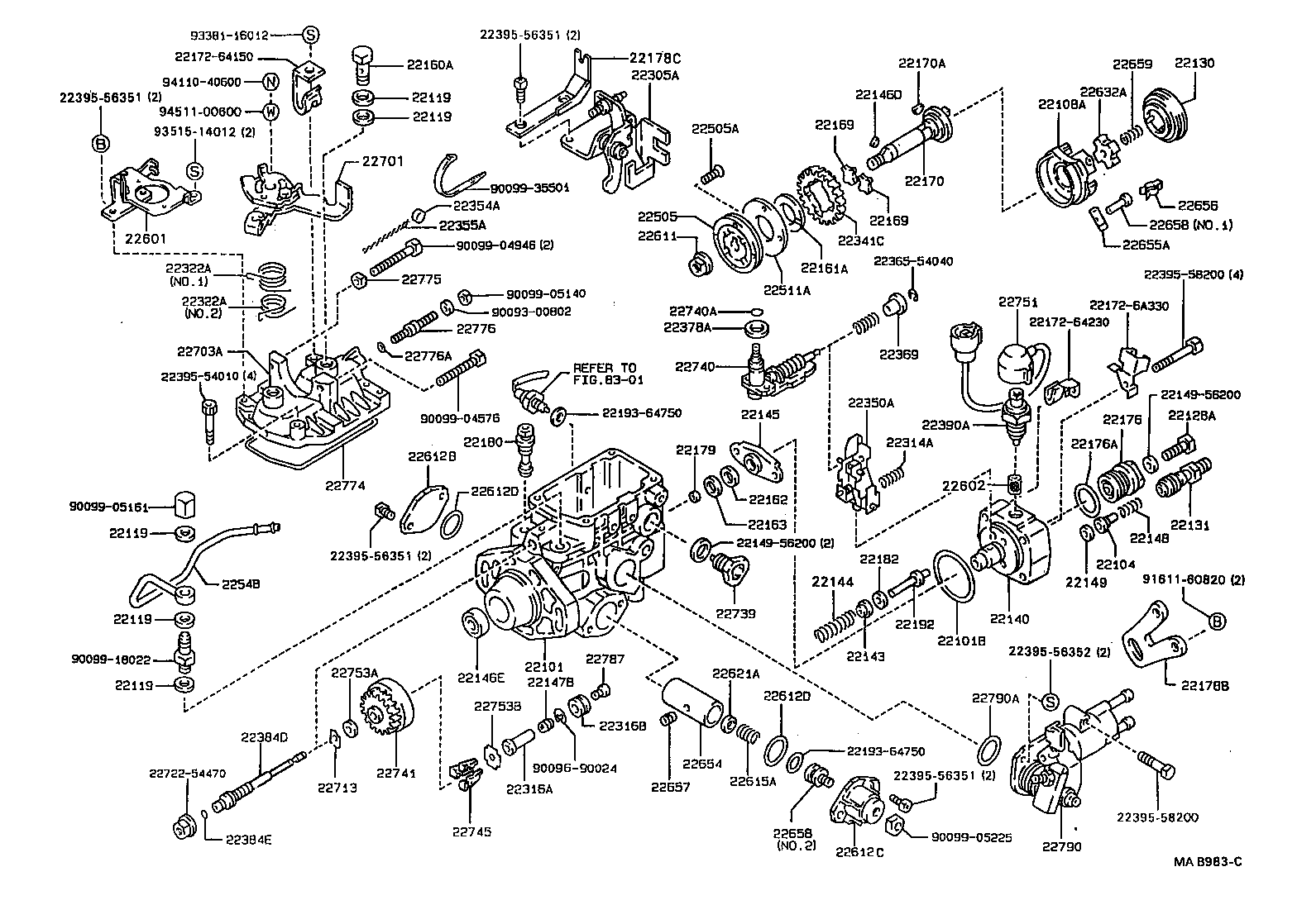 22601-6A550 BRACKET SUB-ASSY, IDLE UP product image