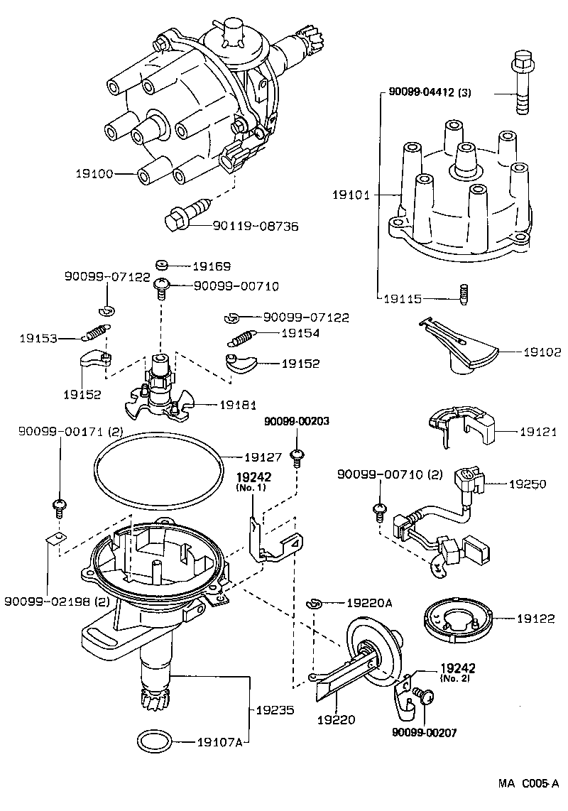 19235-71020 HOUSING, DISTRIBUTOR product image