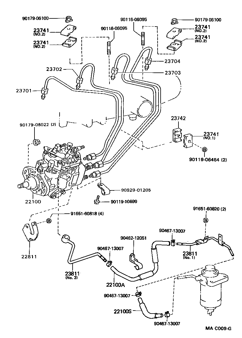 22100-5B050 PUMP ASSY, INJECTION OR SUPPLY product image