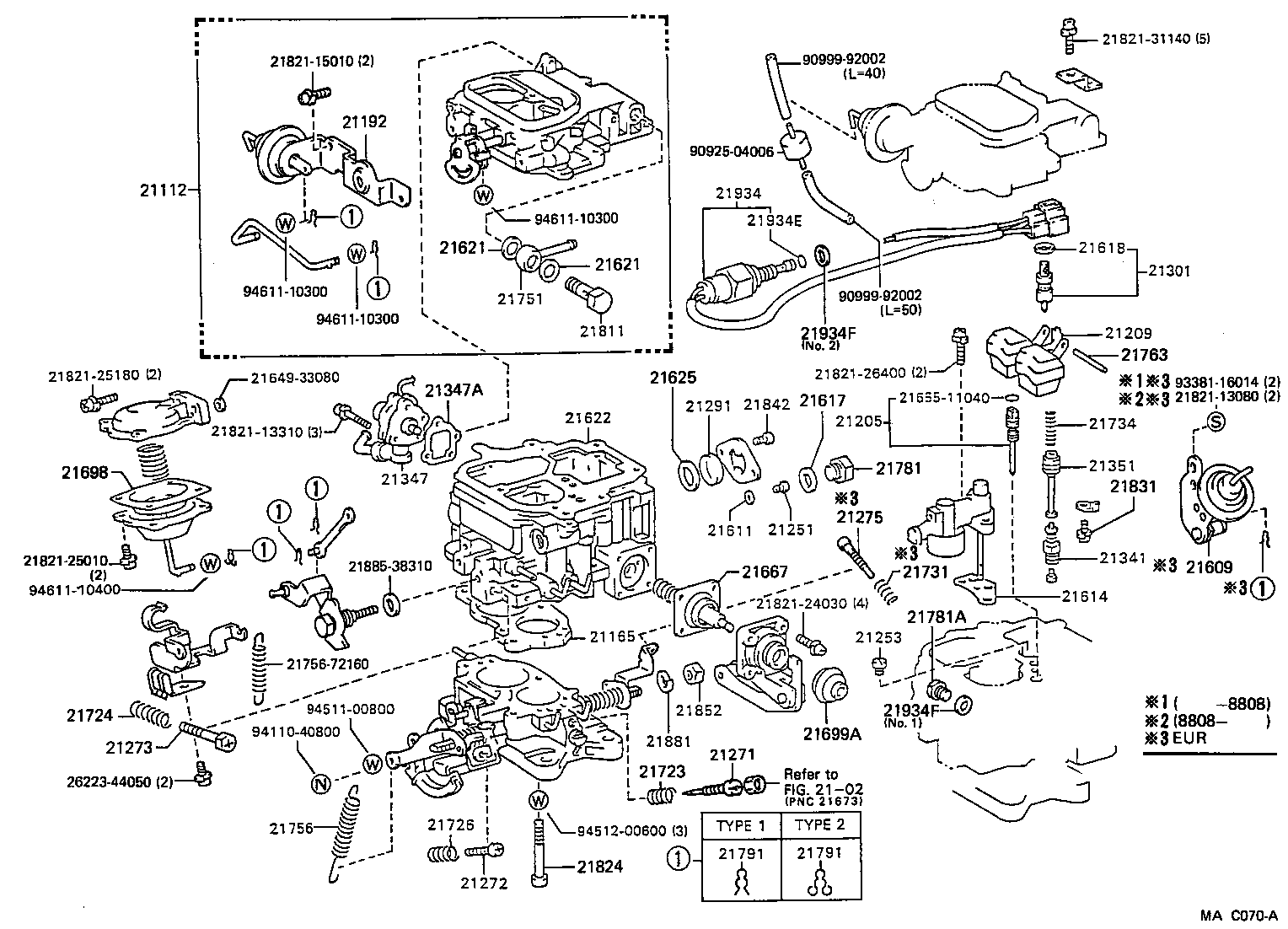 21062-71101 SOLENOID, THROTTLE VALVE product image