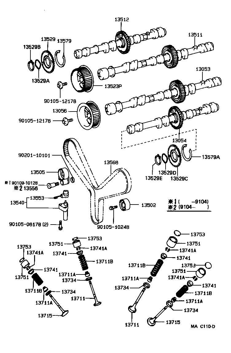 13715-70060 VALVE, EXHAUST product image
