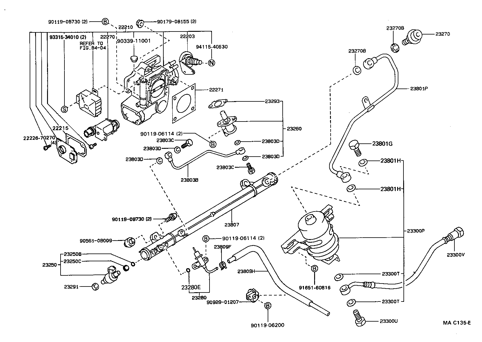 22271-74062 GASKET, THROTTLE BODY product image