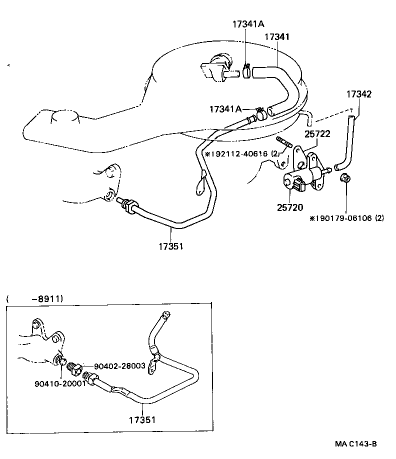 25720-15060 VALVE ASSY, ELECTRIC AIR CONTROL product image
